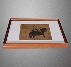 眉山市书画装裱配框服务案例